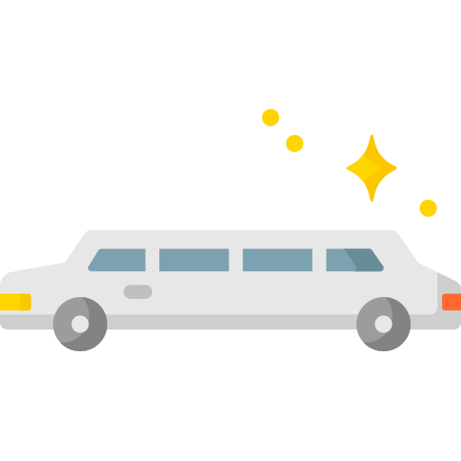 luxury limousine icon