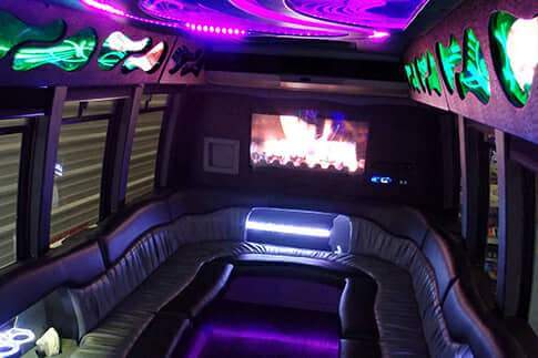 party bus interior