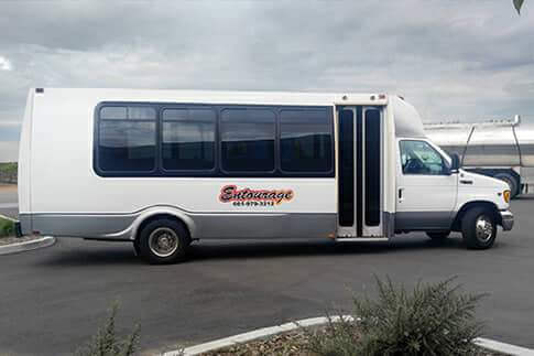 limo bus exterior